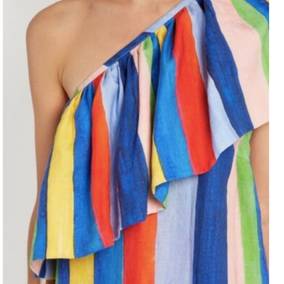 Maria Hoffman rainbow dress 4 NWT - Picture 3 of 8